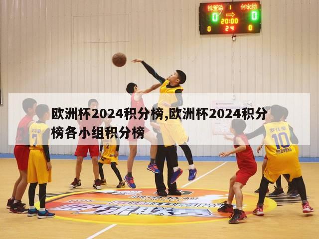 欧洲杯2024积分榜,欧洲杯2024积分榜各小组积分榜